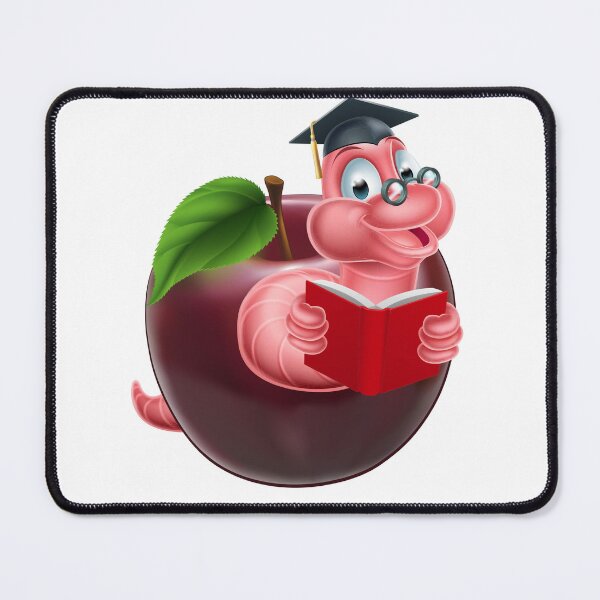 Item preview, Apple, Worm and Book 2 designed and sold by alexadybanu.