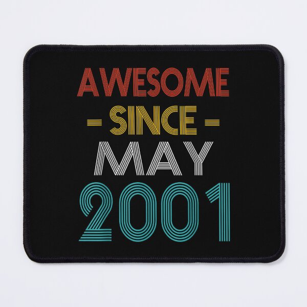 Item preview, Awesome Since May 2001 Vintage Birthday designed and sold by jennifera11.