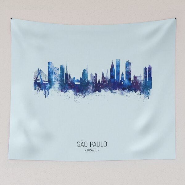 Item preview, São Paulo Skyline Brazil designed and sold by ArtPrints.