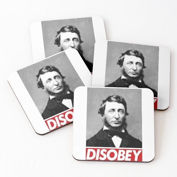 Item preview, Henry David Thoreu - Disobey/Civil Disobedience designed and sold by Lamoraa.
