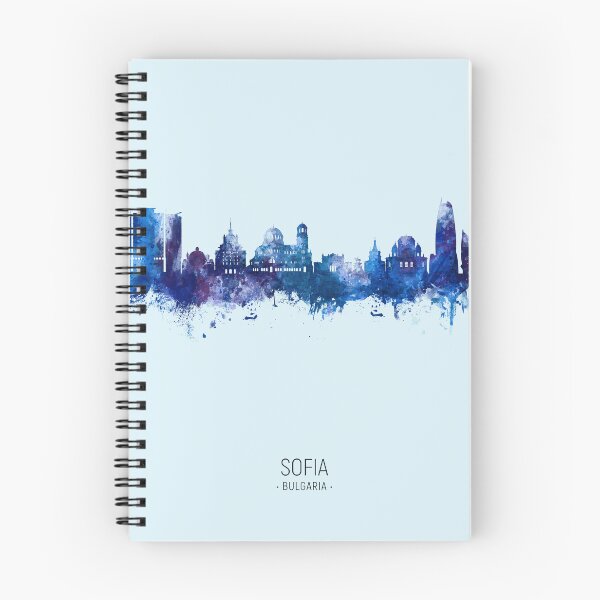 Item preview, Sofia Bulgaria Skyline designed and sold by ArtPrints.