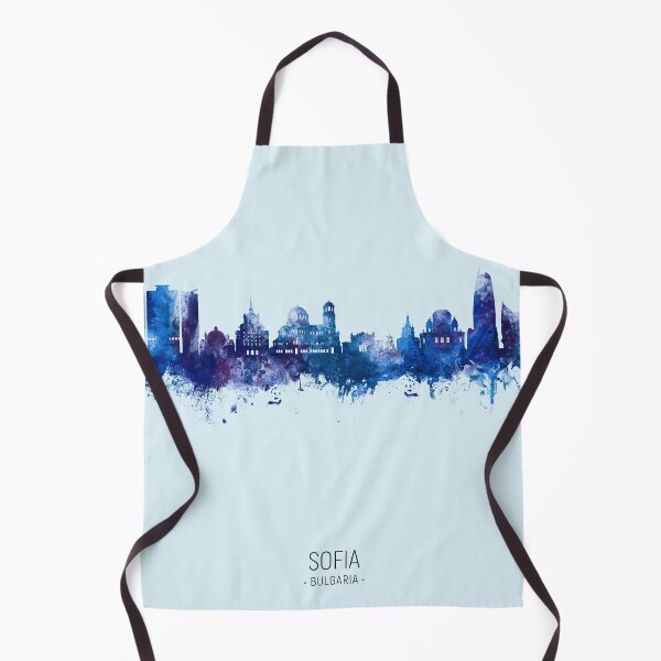 Item preview, Sofia Bulgaria Skyline designed and sold by ArtPrints.