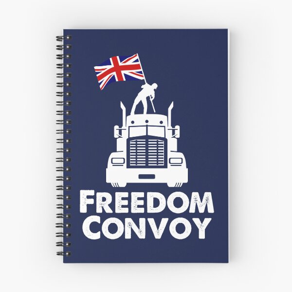 Aperçu de l'œuvre Convoi de liberté UK créée et vendue par Markotropoya22.