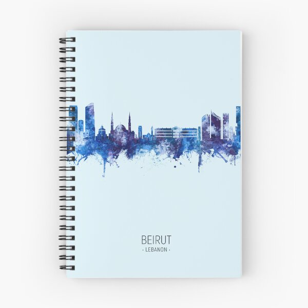 Item preview, Beirut Lebanon Skyline designed and sold by ArtPrints.