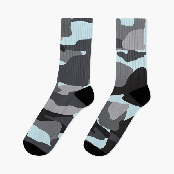 Item preview, Abstract military camouflage pattern style, blue gray color designed and sold by Nesdigiart.