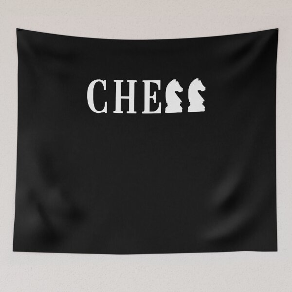 Item preview, Chess White Knight Game Board Chess Player Fan designed and sold by ZiesMerch.