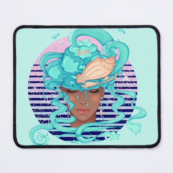 Item preview, astrology sign Aquarius women - zodiac sign Aquarius designed and sold by astroful.