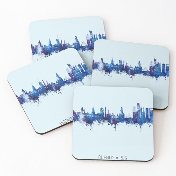 Item preview, Buenos Aires Argentina Skyline designed and sold by ArtPrints.