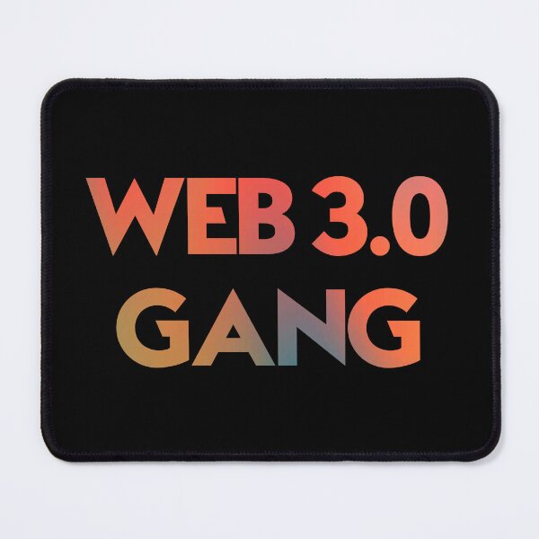 Item preview, Web 3 0 gang text designed and sold by H3arthack3r.