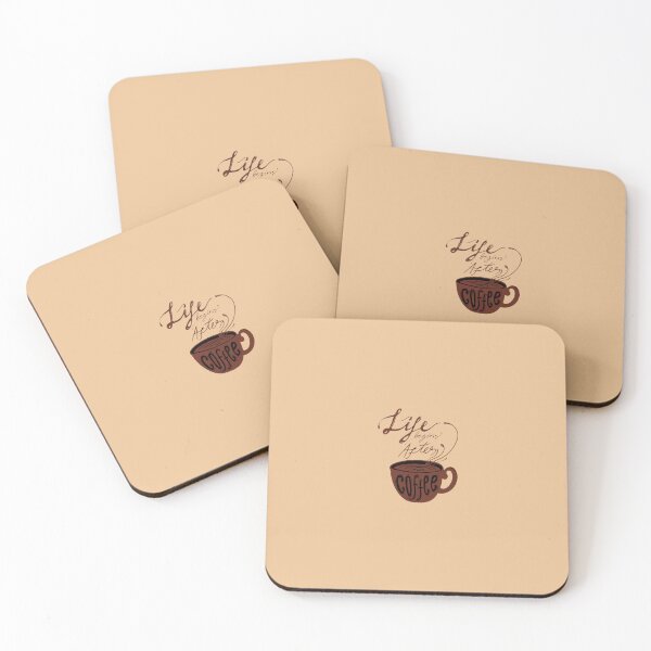 Item preview, Life Begins With Coffee designed and sold by Firetree.