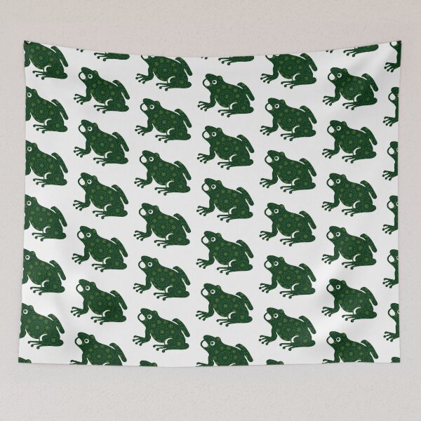 Item preview, Abstract frog silhouette designed and sold by tetibright.
