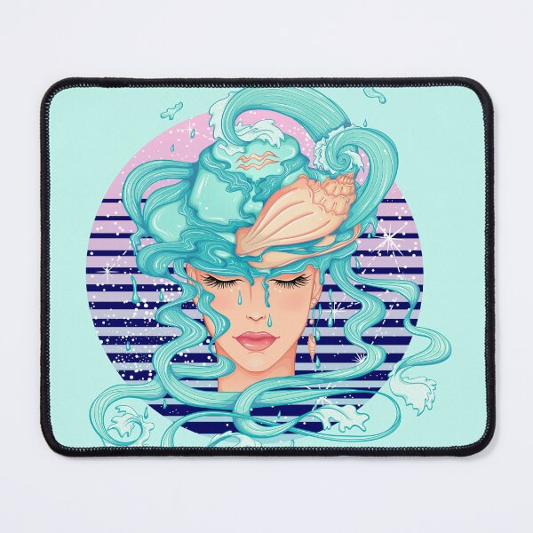 Item preview,  astrology sign Aquarius women - zodiac sign Aquarius  designed and sold by astroful.