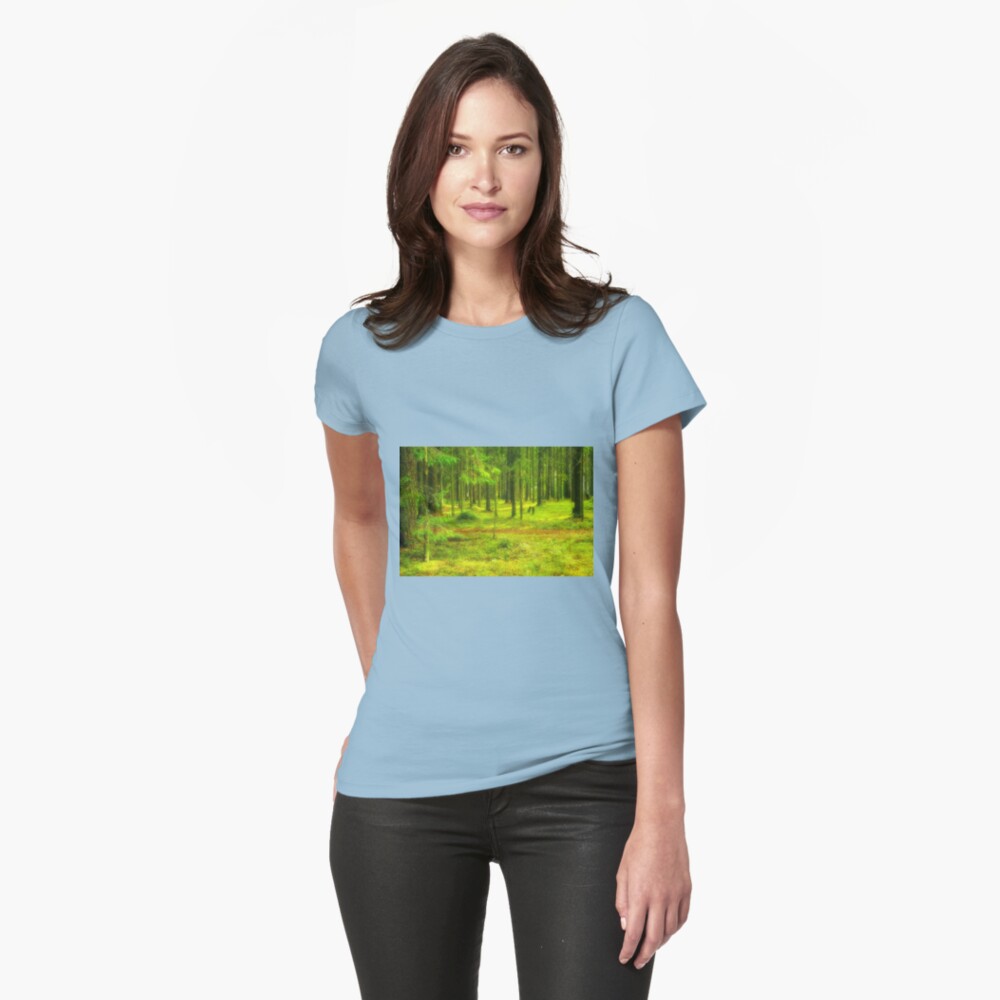 Item preview, Fitted T-Shirt designed and sold by Mallorn.