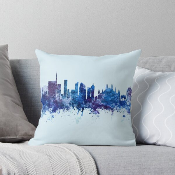 Item preview, Milan Italy Skyline designed and sold by ArtPrints.