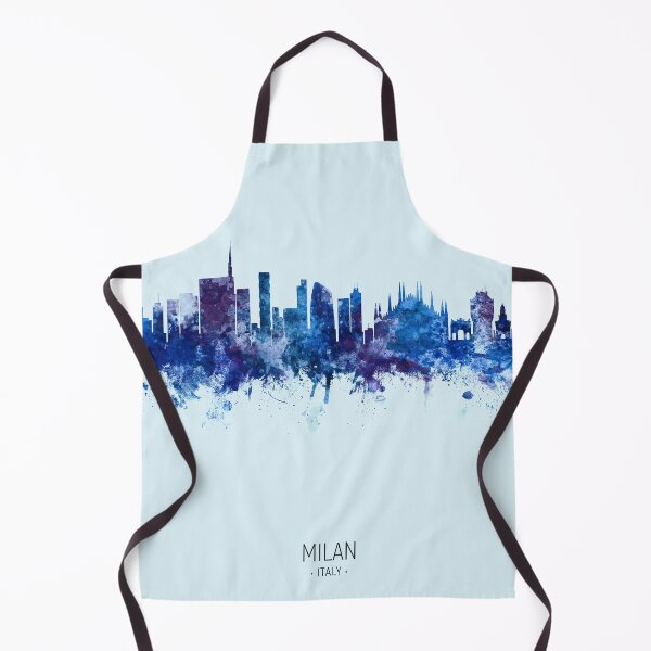 Item preview, Milan Italy Skyline designed and sold by ArtPrints.