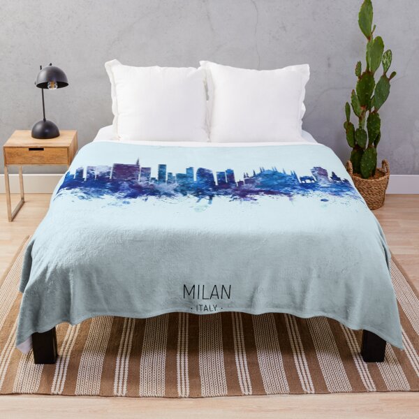 Aperçu de l'œuvre Milan Italy Skyline créée et vendue par ArtPrints.