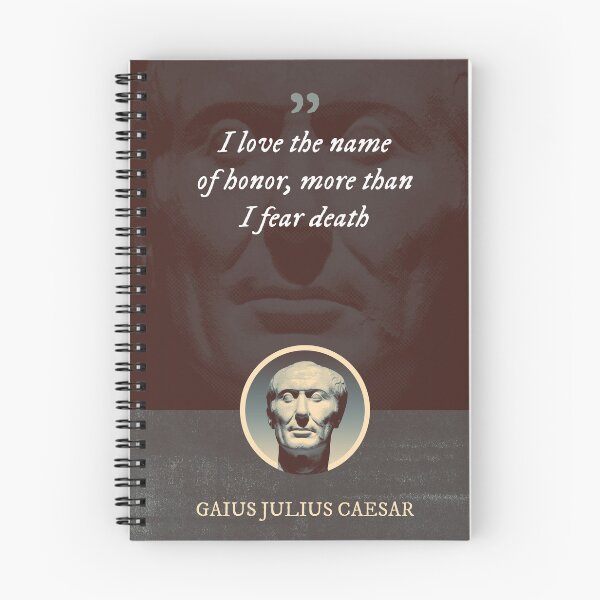 Item preview, Gaius Julius Caesar - I love the name of honor, more than I fear death designed and sold by Syahrasi.