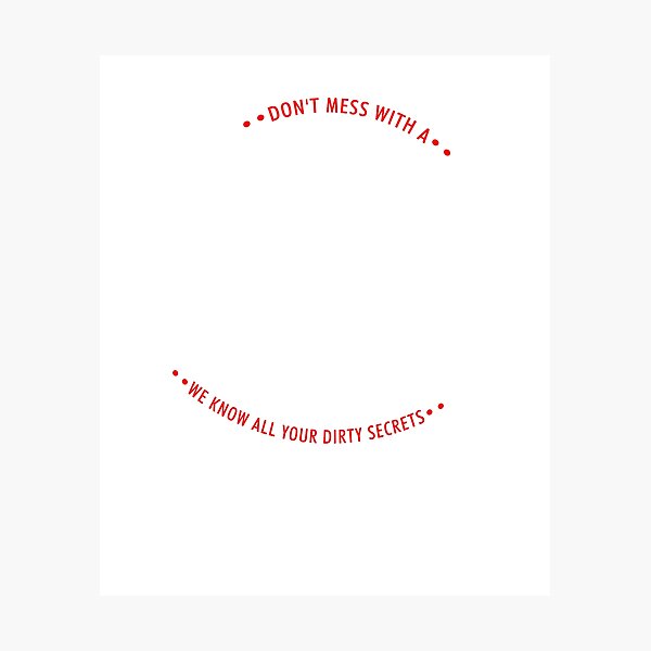 Item preview, Don't Mess with a Garbage Man Design designed and sold by sebastian3210.