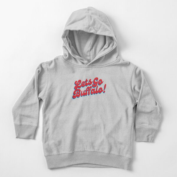 let's go buffalo Kids Pullover Hoodie for Sale by NovaTees