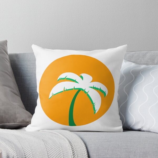 Aperçu de l'œuvre Conception jaune soleil et palmier créée et vendue par designApex.