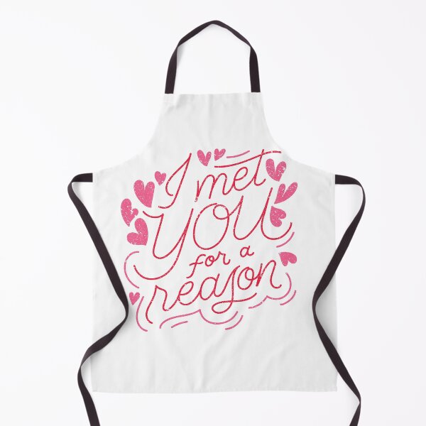 Item preview, I met you for a reason, valentine designed and sold by Rishabhthinks.