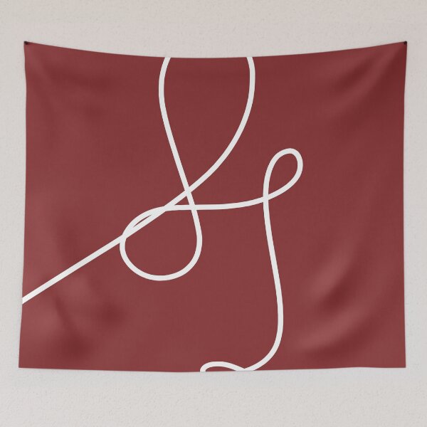 Item preview, Abstract White Line designed and sold by MDRNHOME.