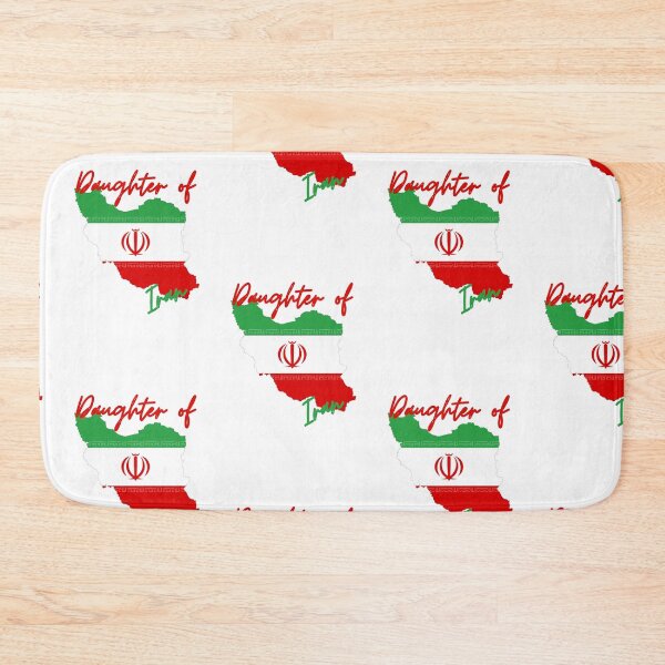 Item preview, Daughter of Iran Map Flag designed and sold by NovawayDirect.