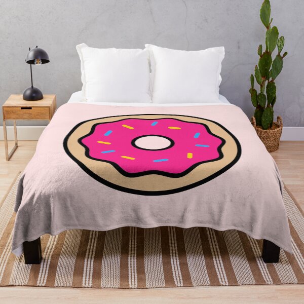 Item preview, Cute Pink, Yellow and Blue Donut designed and sold by forkmuddies.