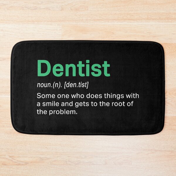 Artikelvorschau, Zahnarzt Definition Dental entworfen und verkauft von norwoodcarney.