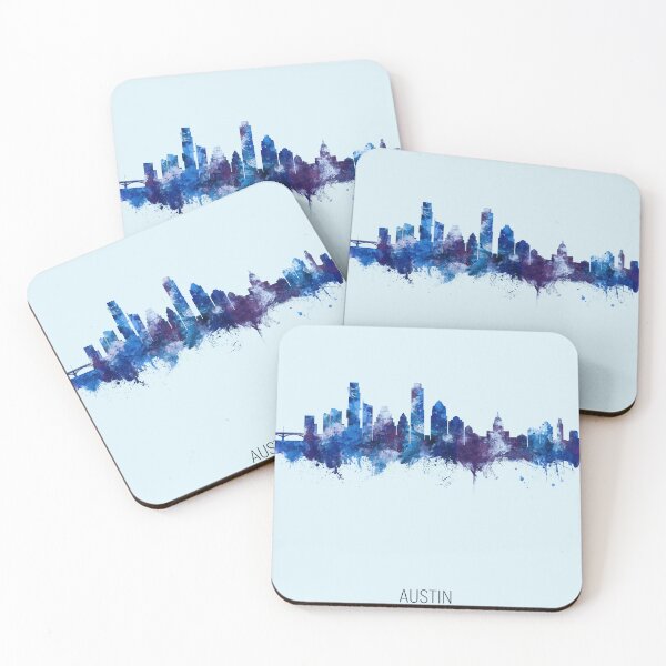 Item preview, Austin Texas Skyline designed and sold by ArtPrints.