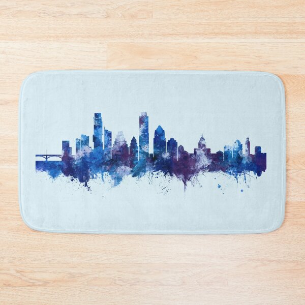 Aperçu de l'œuvre Austin Texas Skyline créée et vendue par ArtPrints.