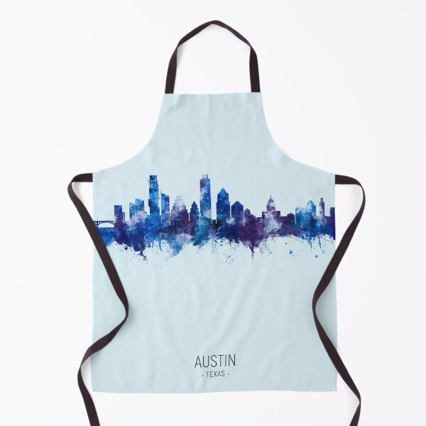 Aperçu de l'œuvre Austin Texas Skyline créée et vendue par ArtPrints.