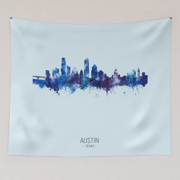Item preview, Austin Texas Skyline designed and sold by ArtPrints.
