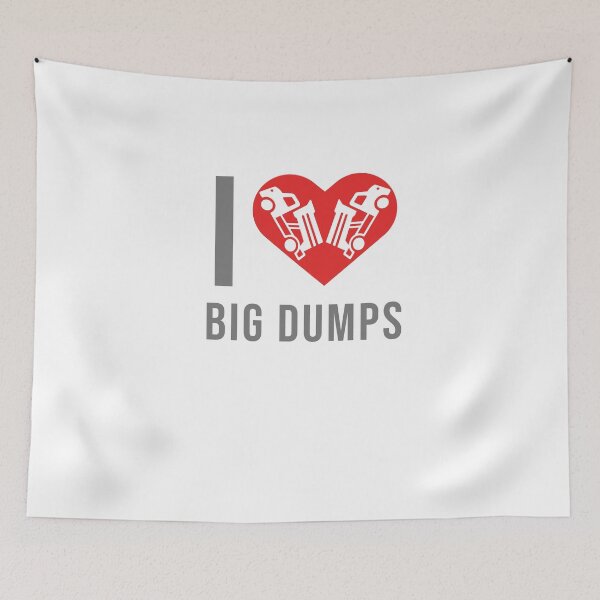 Item preview, I love big Dumps Design for a Garbage Man designed and sold by sebastian3210.
