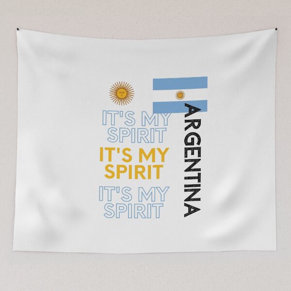 Item preview, Argentina Flag,Argentina it's My Spirit,im from Argentina designed and sold by behappysiempre.