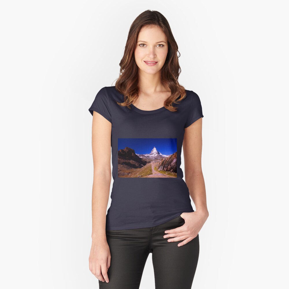 Item preview, Fitted Scoop T-Shirt designed and sold by Mallorn.