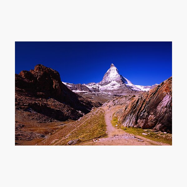 Lonely Mountain Photographic Print