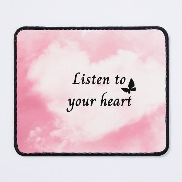 Item preview, Listen to your heart - Follow your heart quotes designed and sold by DigitalArtTrend.