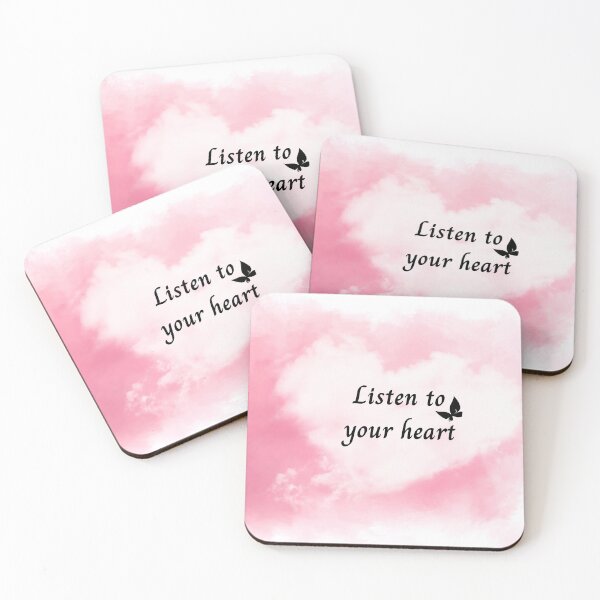 Item preview, Listen to your heart - Follow your heart quotes designed and sold by DigitalArtTrend.