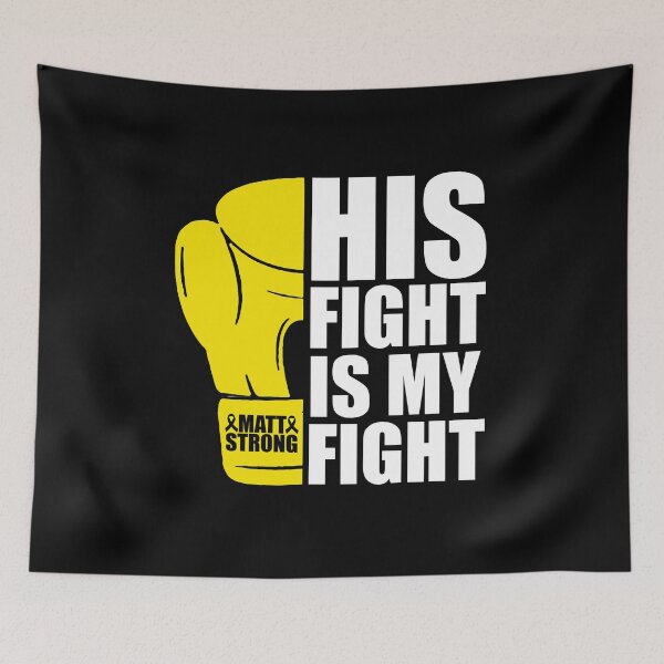 Item preview, Matt Strong - His Fight Is My Fight designed and sold by Matt Strong All Day Long.