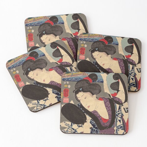 Item preview, Wanting to Improve One's Habits - Utagawa Kuniyoshi (1852) designed and sold by Geraldo Garcia.