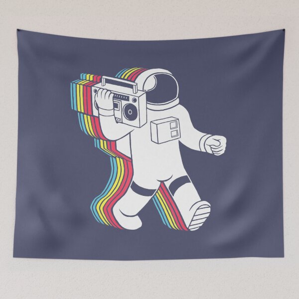 Item preview, Astronaut Funk Retro Funny designed and sold by KidGiftChoice.