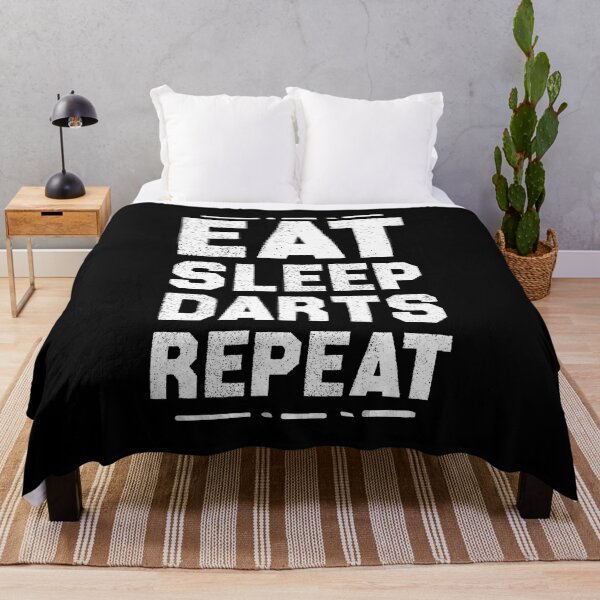Item preview, Eat Sleep Darts Repeat Funny Sport Lover Gifts for Men and Women designed and sold by BestComicss.