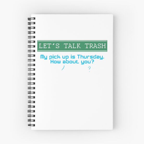 Item preview, Lets talk Trash Design for a Garbage Man designed and sold by sebastian3210.