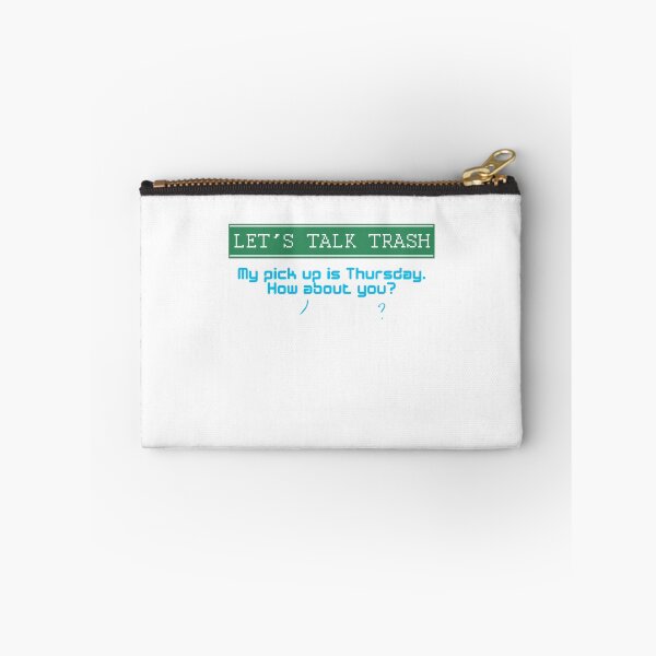 Item preview, Lets talk Trash Design for a Garbage Man designed and sold by sebastian3210.