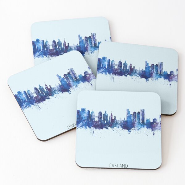Item preview, Oakland California Skyline designed and sold by ArtPrints.