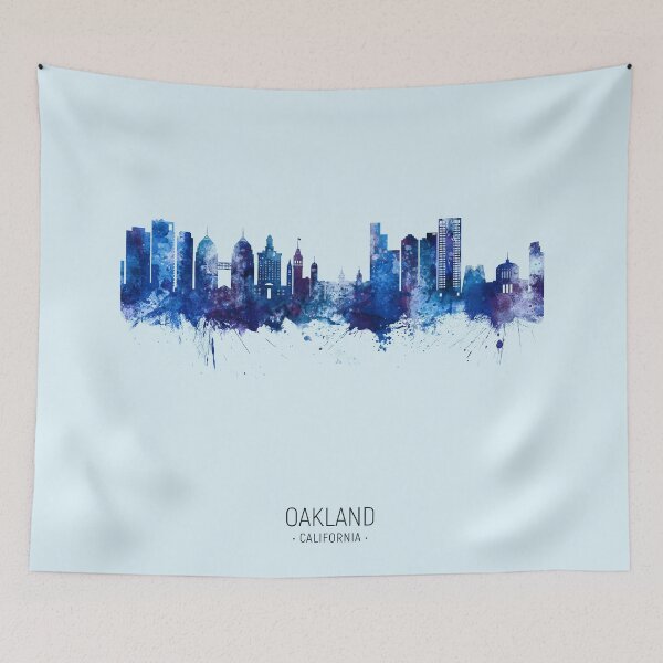Item preview, Oakland California Skyline designed and sold by ArtPrints.