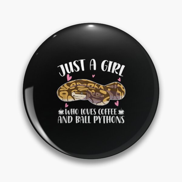 Item preview, Just A Girl Who Loves Coffee And Ball Pythons Pet Snake  designed and sold by jennifera11.