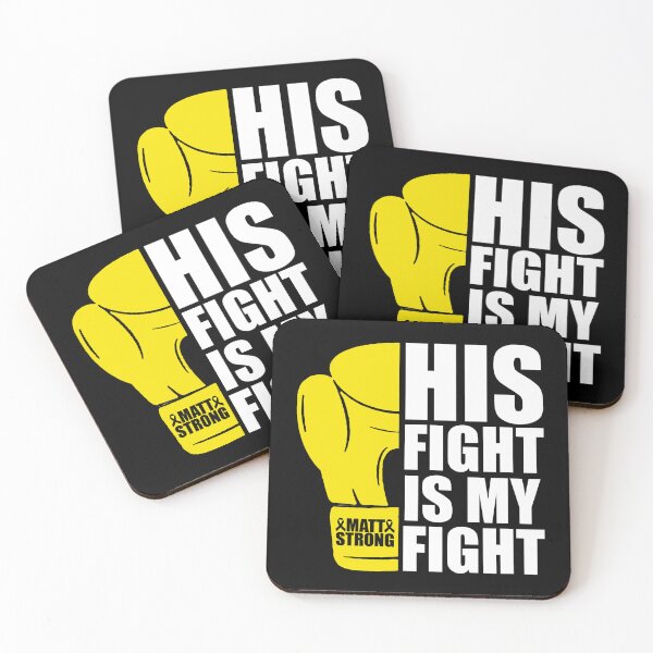 Item preview, Matt Strong - His Fight Is My Fight designed and sold by Matt Strong All Day Long.