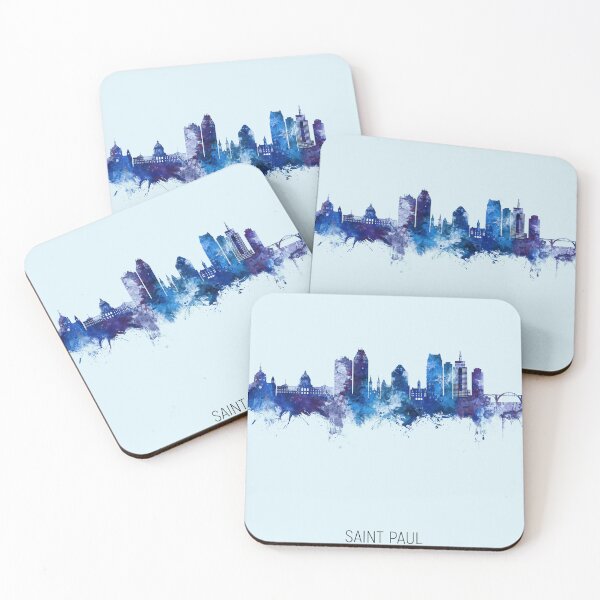 Item preview, Saint Paul Minnesota Skyline designed and sold by ArtPrints.